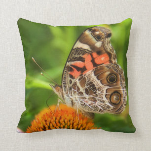 Dame Butterfly Pillow Kissen