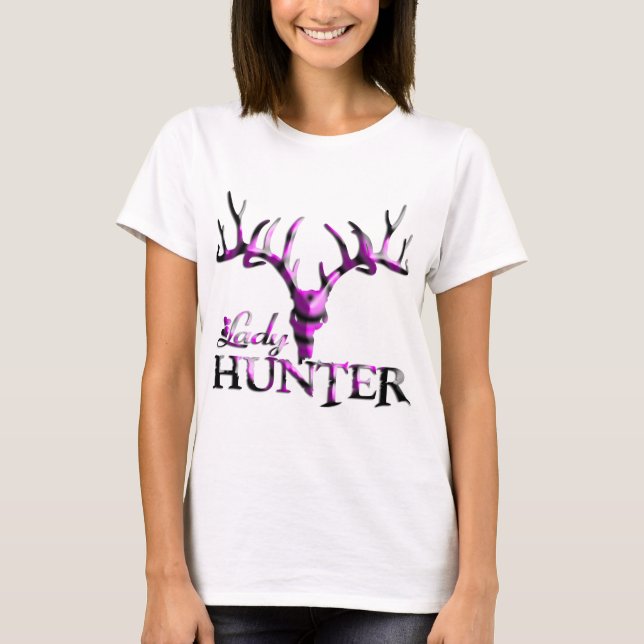 DAME DEER HUNTER T-Shirt (Vorderseite)