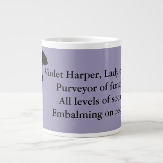 Dame der Asche, riesige Tasse - violetter Harper