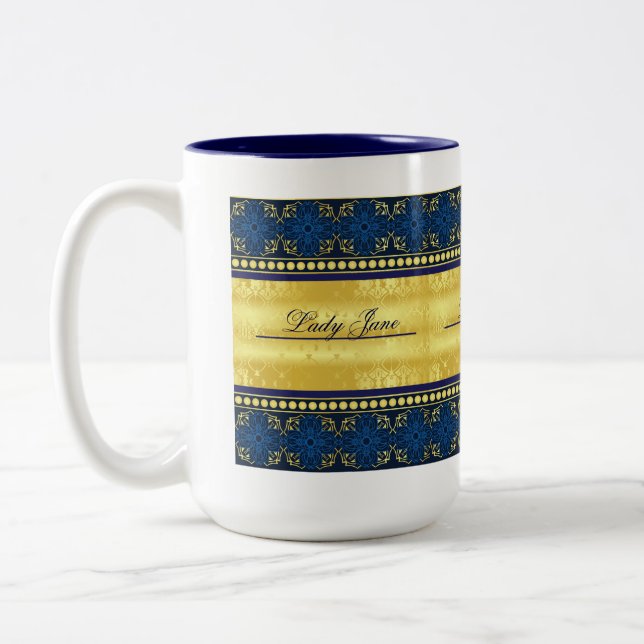 Dame der Manorladyship-eleganten Tasse (Links)