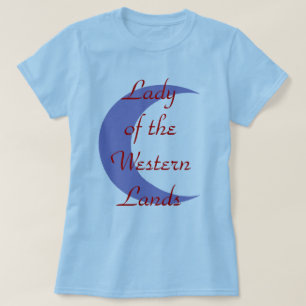 Dame der Western-Länder T-Shirt