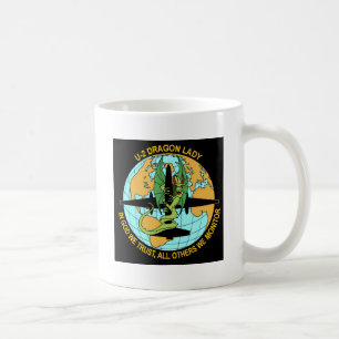 Dame des Drache-U-2 Kaffeetasse