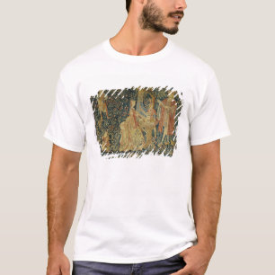 Dame, die das portative Organ von spielt T-Shirt