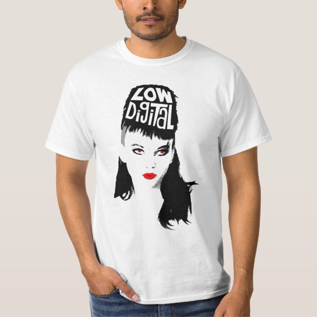 Dame Digital - Typen T-Shirt (Vorderseite)