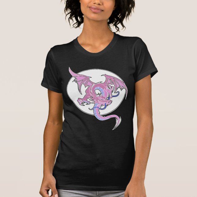 Dame Dragon Tee (Vorderseite)