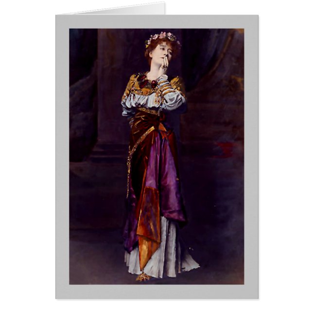 Dame Ellen Terry as Imogen - Alma-Tadema (Vorne)