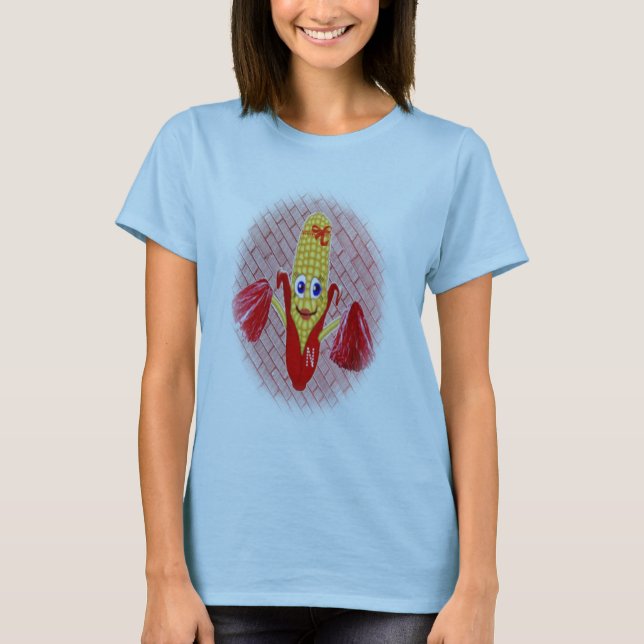 Dame Huskers T-Shirt (Vorderseite)