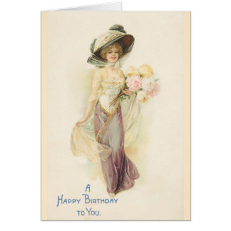 Dame in der Beige und Brown