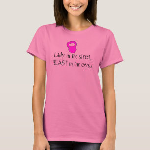 Dame in der Straße, TIER in der Turnhalle LadiesT T-Shirt