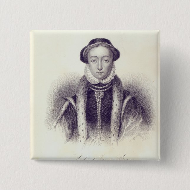 Dame Jane Grey, graviert von S. Freeman Button (Vorderseite)