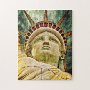 Dame Liberty, Freiheitsstatue Puzzle