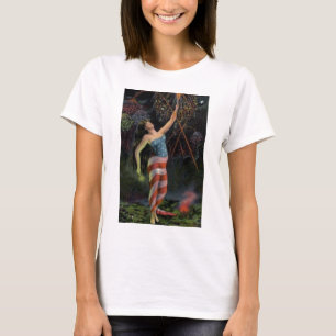 Dame Liberty In Flag T-Shirt