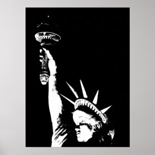 Dame Liberty Poster