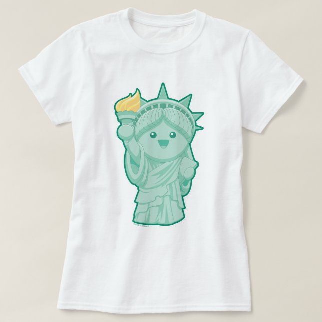 Dame Liberty T-Shirt (Design vorne)
