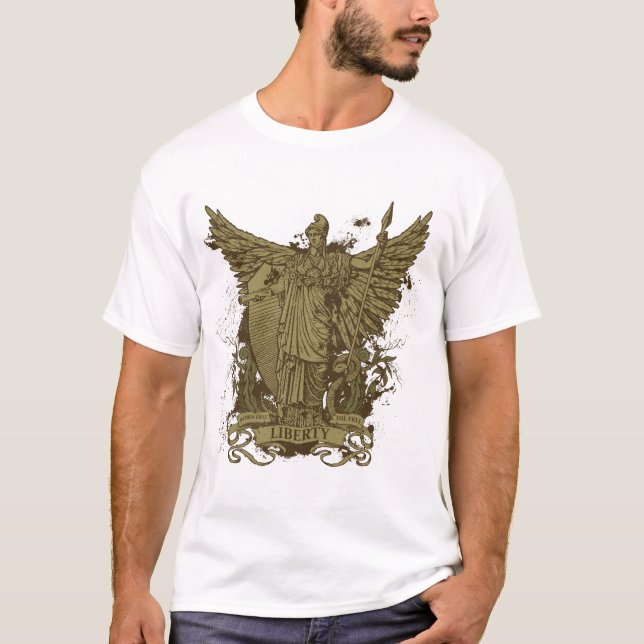 Dame Liberty T-Shirt (Vorderseite)