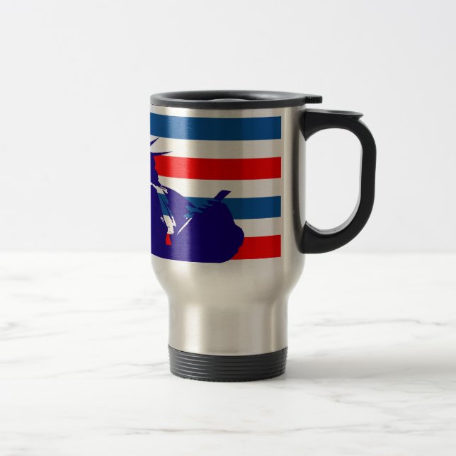 Dame Liberty Travel Mug Reisebecher (Rechts)