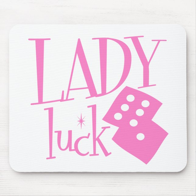 Dame Luck Dice Mousepad (Vorne)