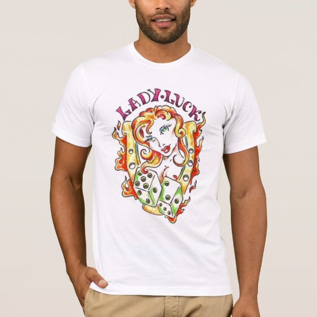 DAME LUCK T-Shirt (Vorderseite)