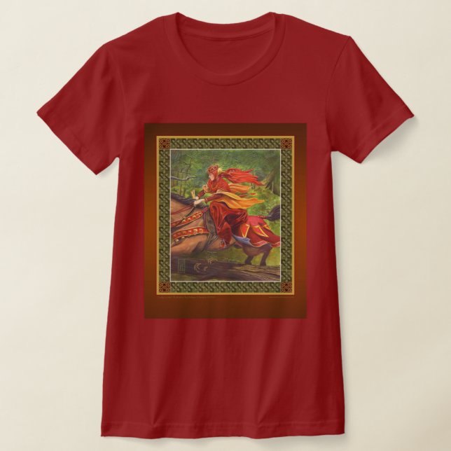 Dame Lunete T-Shirt (Ablage )