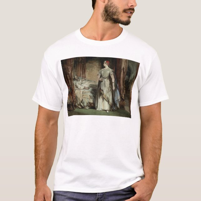 Dame Macbeth, 1850 T-Shirt (Vorderseite)