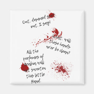 Dame Macbeth Magnet