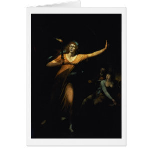 Dame Macbeth Sleepwalking, 1783 (Öl auf Leinwand)