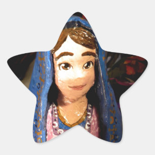 Dame Mary I Stern-Aufkleber