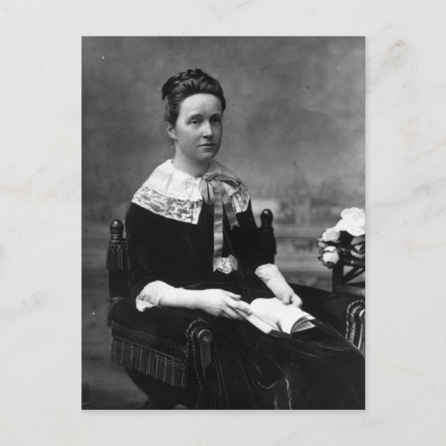Dame Millicent Fawcett, c.1880 Postkarte (Vorderseite)