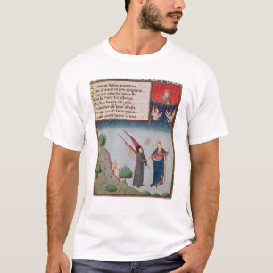 Dame Philosophy führt Boethius im Flug T-Shirt