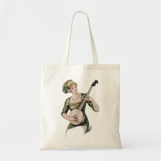Dame Player Tote Bag Tragetasche (Vorne)