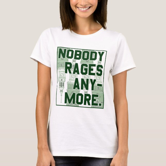 Dame Rage T (mit Bäcker-Turm) T-Shirt (Vorderseite)