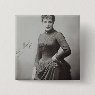 Dame Randolph Churchill Button