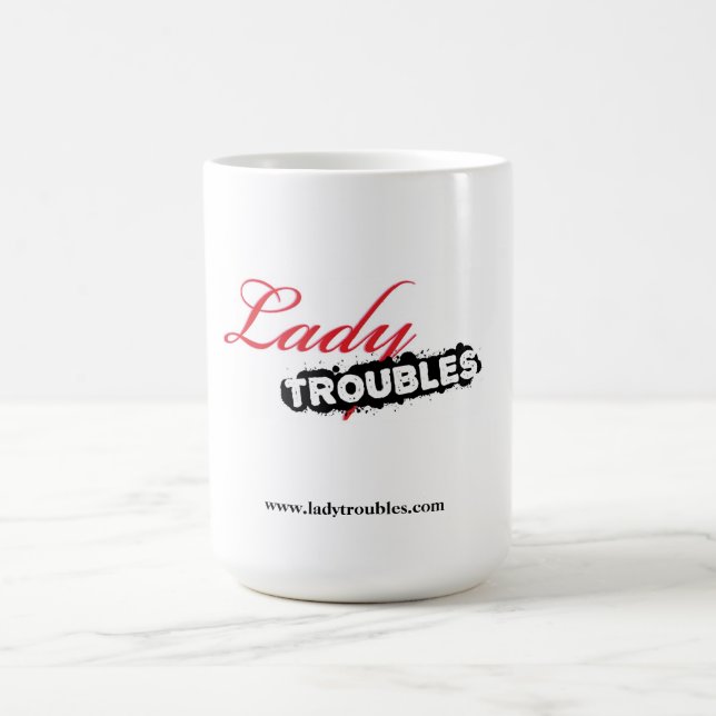 Dame Troubles Logo Mug Tasse (Mittel)
