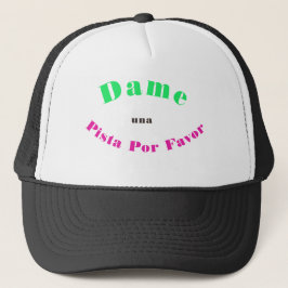 Dame una Pista Por Bevorzugung Trucker Hat Truckerkappe