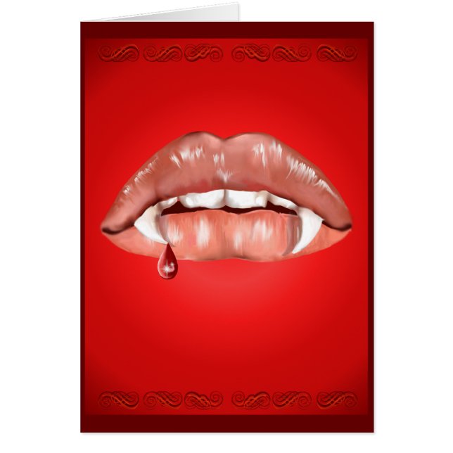 Dame Vamp Card (Vorne)