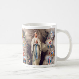 Dame von Lourdes Tasse