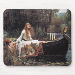 Dame von Shalott Mousepad