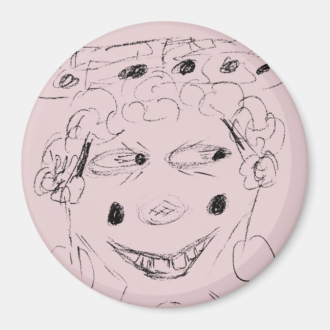 Dame Wacky Magnet (Vorne)