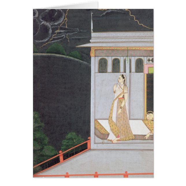 Dame wartete ihren Liebhaber (Vorne)