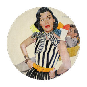 Dame Was Insulted 2 Schneidebrett