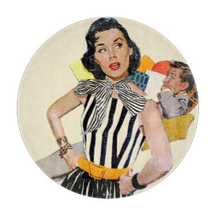 Dame Was Insulted Schneidebrett