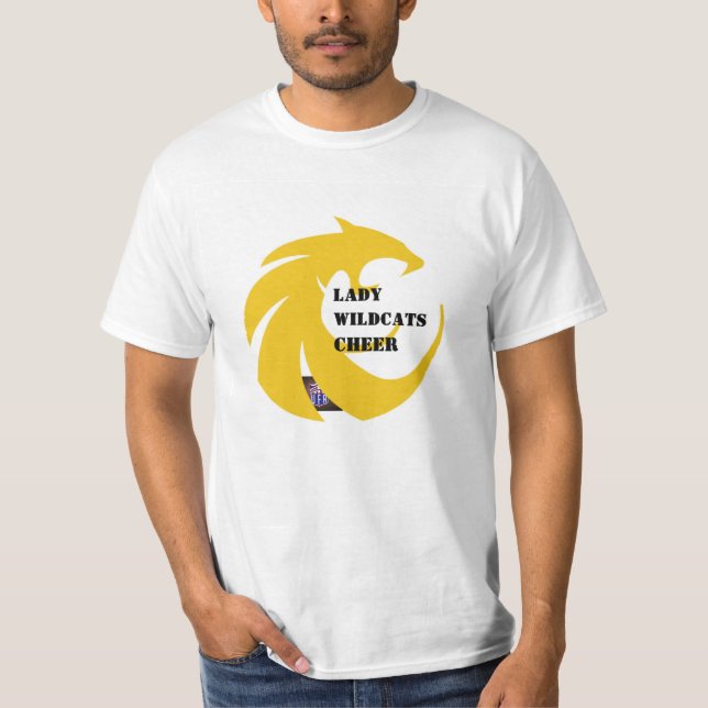 Dame Wildcats Cheer T-Shirt (Vorderseite)