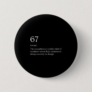 Damen 67 Definition Meme V-Ausschnitt Button