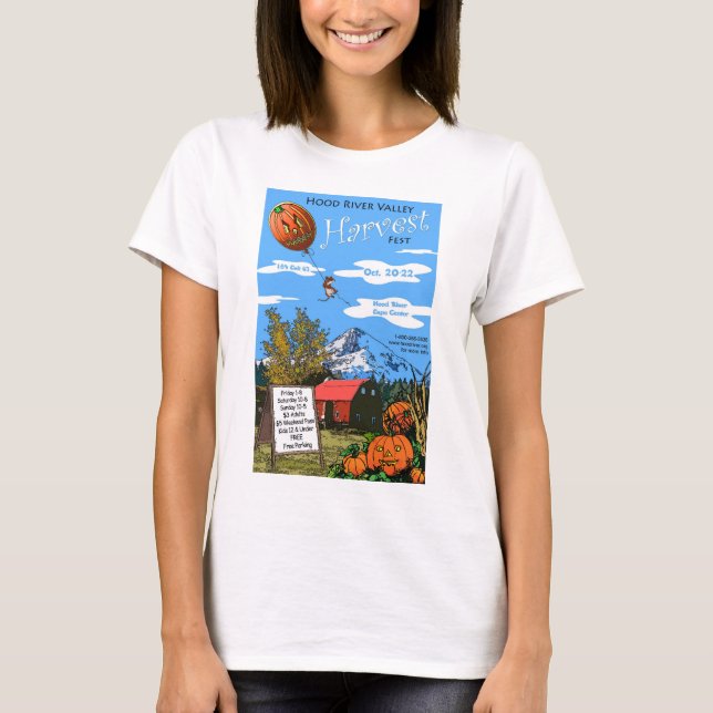 Damen-angepasstes T-Shirt in Limonem (Vorderseite)