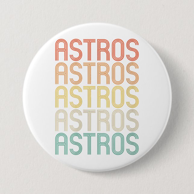 Damen Astros  Button (Vorderseite)