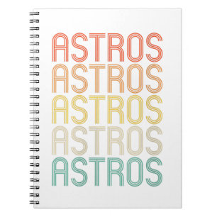 Damen Astros Notizblock