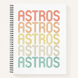 Damen Astros Notizbuch