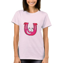Damen Basic Hufeisen-Werfen Tee