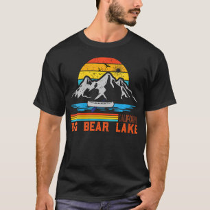 Damen Big Bear Lake Kalifornien Souvenirs Wandern T-Shirt