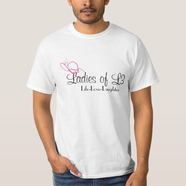 Damen des T-Shirts L3 (nicht angepasst) (Vorderseite)